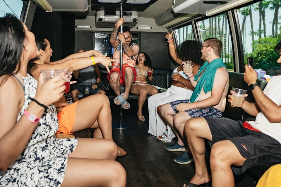 Las Vegas Strip: 3-Stop Pool Party Crawl with Party Bus Gallery Image 2