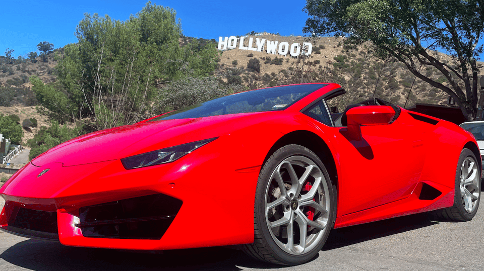 48. Hollywood Sign 50 Min Lamborghini tour (drive or be driven) - Image 48