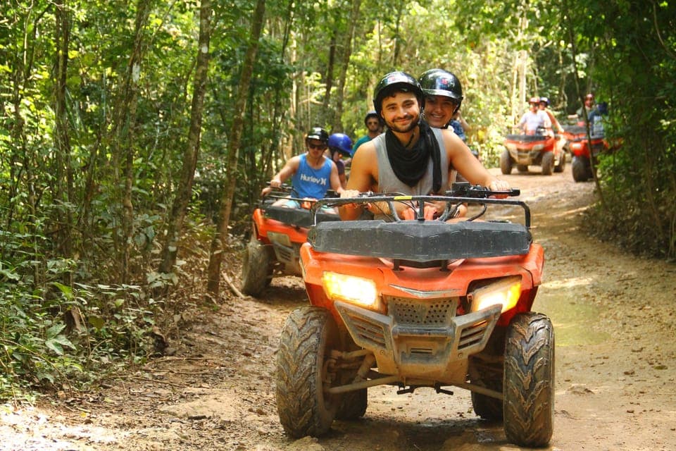 ATV, Zipline, and Cenote Adventure with Lunch Gallery Image 1