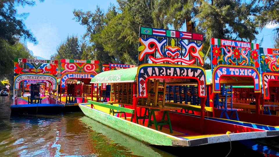 CDMX: Trajinera party in Xochimilco with tacos, music, and drinks - Image 1