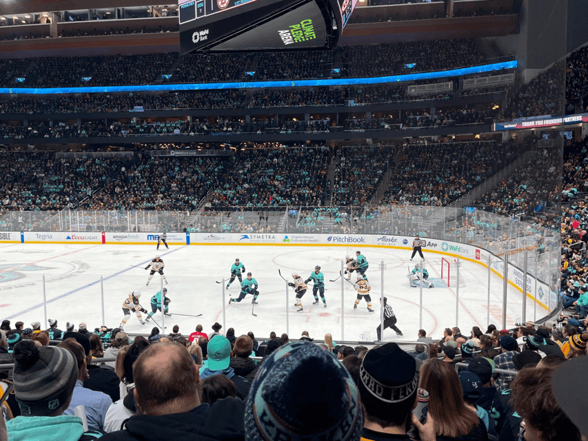 Seattle Kraken Ice Hockey Game Ticket Gallery Image 3