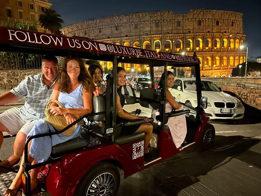 Golf Cart Tour: Express Highlights of Rome by Night Gallery Image 2
