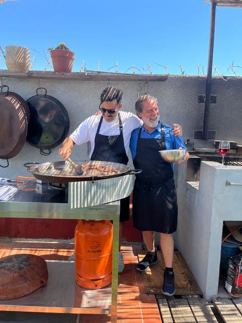 Rooftop Paella Cooking Masterclass Gallery Image 2