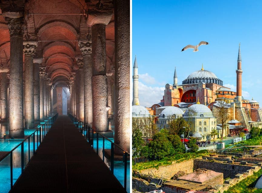 Istanbul: Basilica Cistern & Hagia Sophia Combo Ticket - Image 1