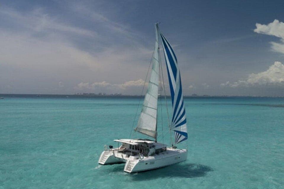 Cancun: Private Luxury Catamaran to Isla Mujeres Gallery Image 2