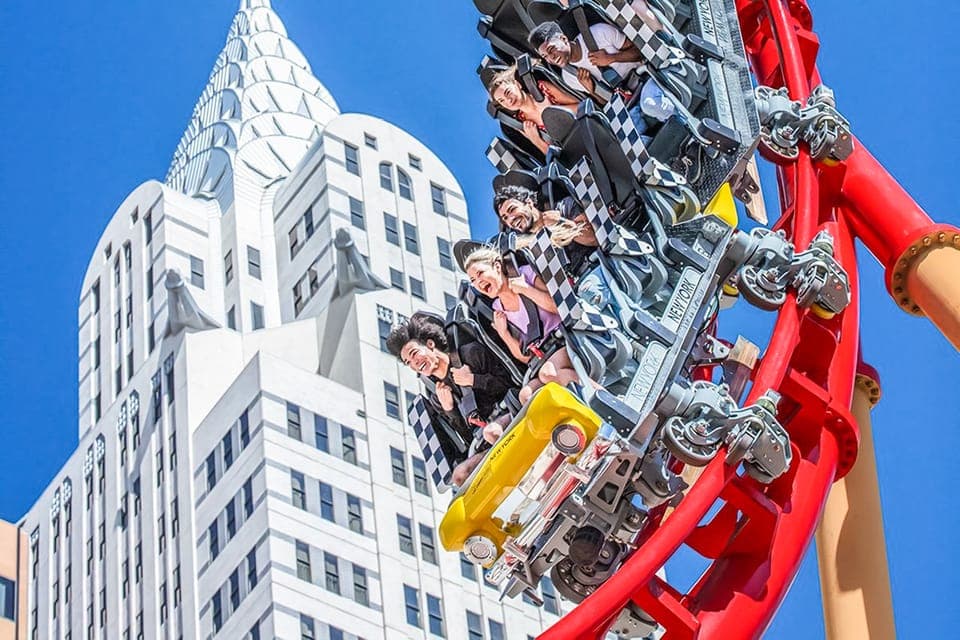 New York-New York Hotel Big Apple Coaster Ride - Image 8