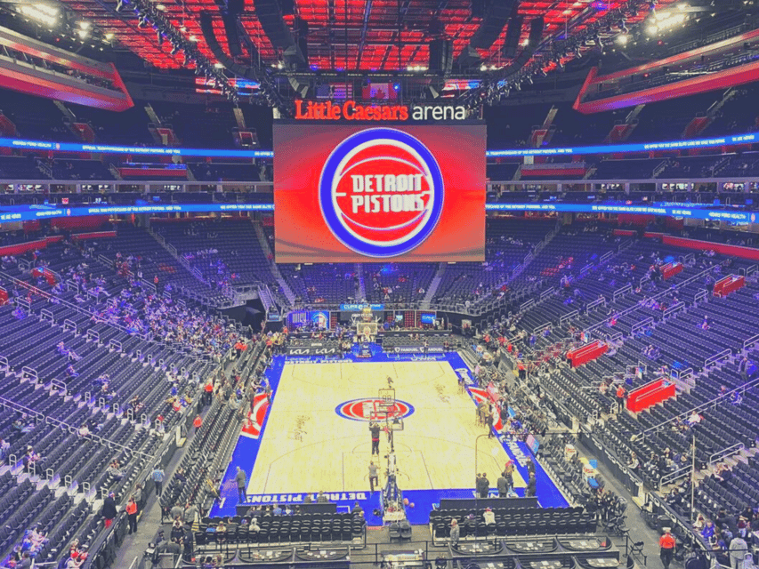 Detroit Pistons Basketball Game Ticket Gallery Image 4