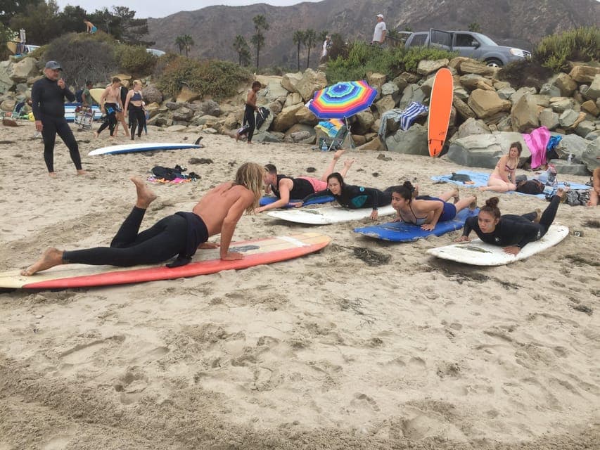 Surf Lessons Santa Barbara or Surf and Yoga Santa Barbara Gallery Image 4
