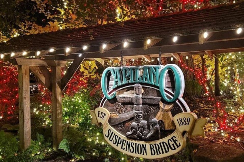 Vancouver Capilano Canyon light&peak of Christmas in Grouse Gallery Image 2