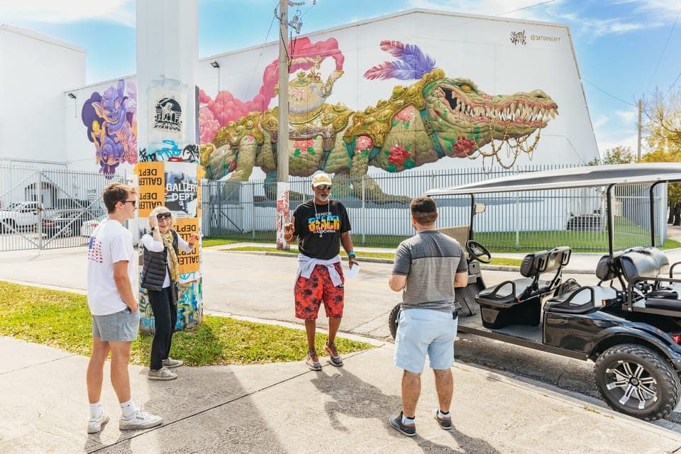 21. Wynwood Art District 1-Hour Street Art Tour by Golf Cart - Image 21