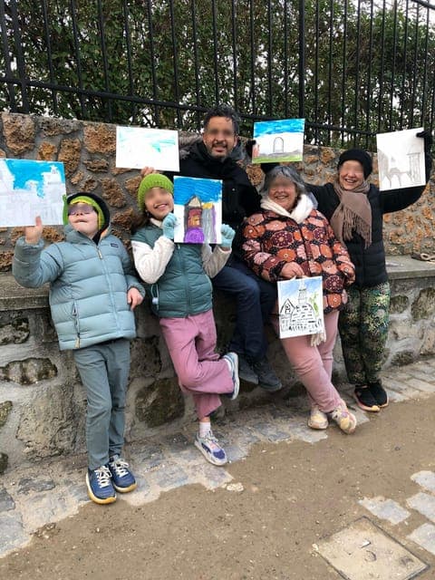21. Montmarte painting session and walking tour for kids ! - Image 21