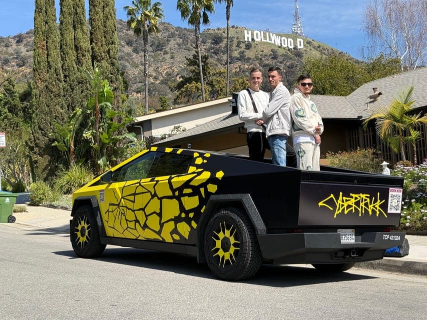 Hollywood Sign Tesla Cyber Truck Tour - Image 4
