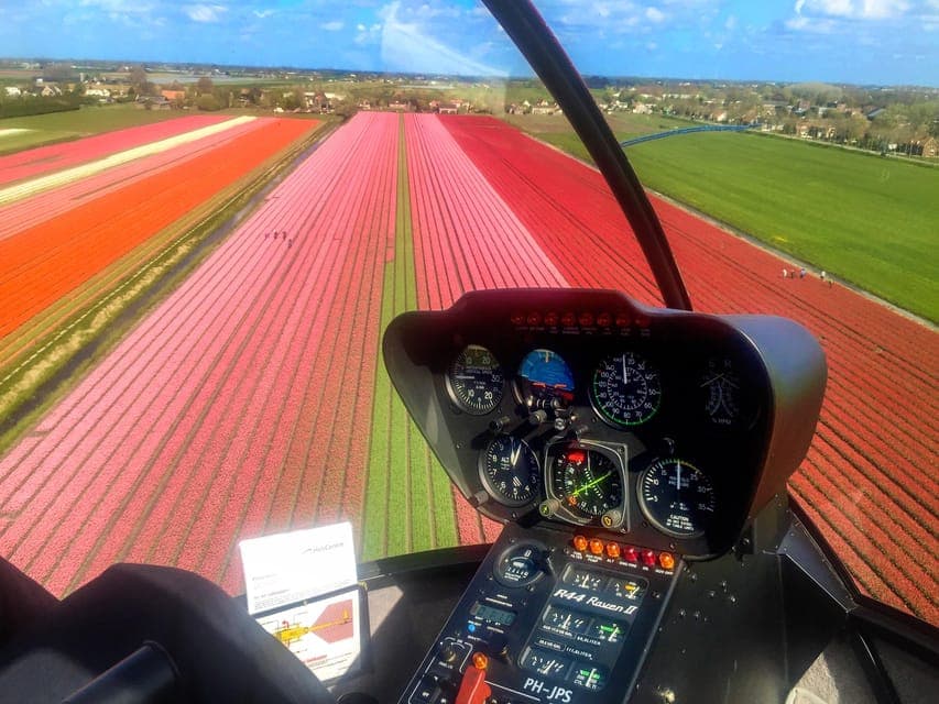 Private Helicopter Tulip tour from Heliport AMS Gallery Image 3