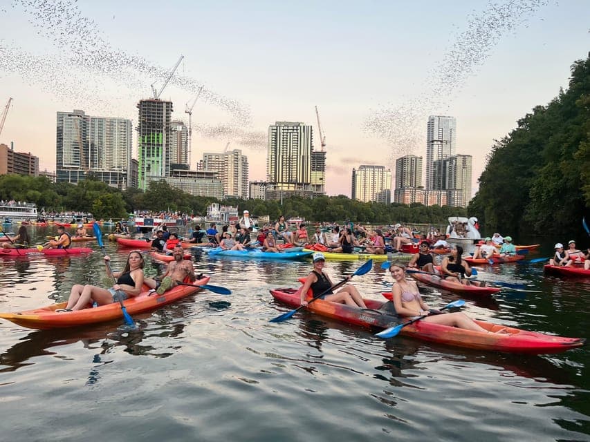 Downtown Sunset Tandem Kayak with 1.5M Bats Gallery Image 1
