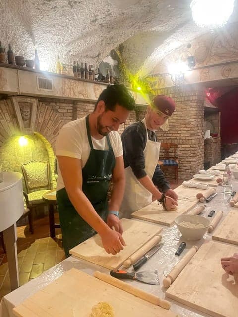 Rome Spanish Steps, Pasta &, Tiramisù Cooking Class w/ Wine Gallery Image 4