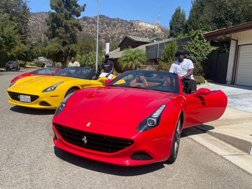 Hollywood Sign 50 Min Ferrari tour (drive or be driven) Gallery Image 4