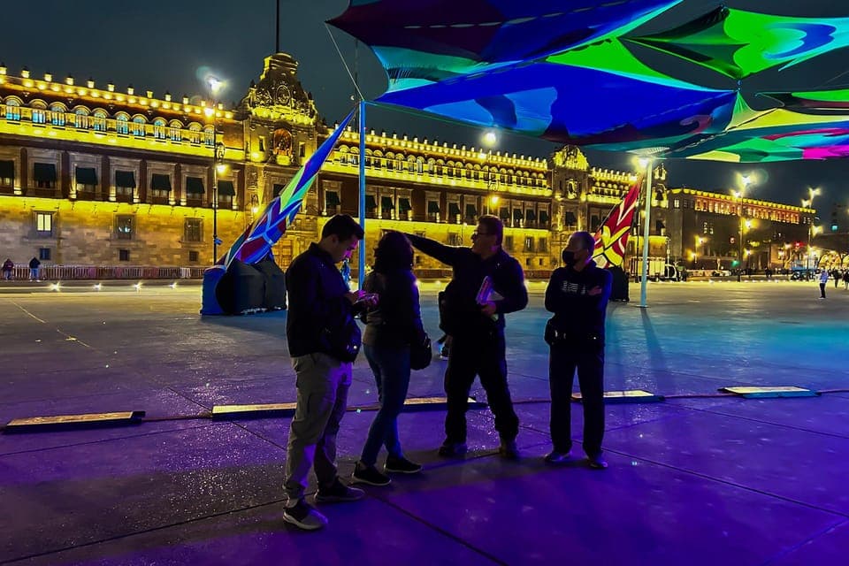 CDMX: Night Walking Tour of the City, with option to visit the Torre Latinoamericana Gallery Image 3