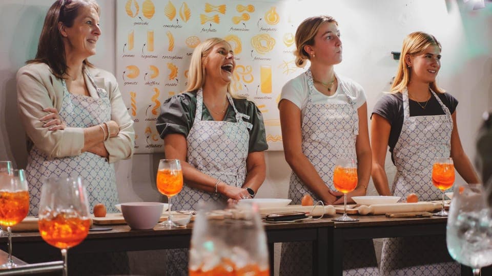 Pasta Cooking Workshop with 3 Spritz by the Colosseum - Image 2