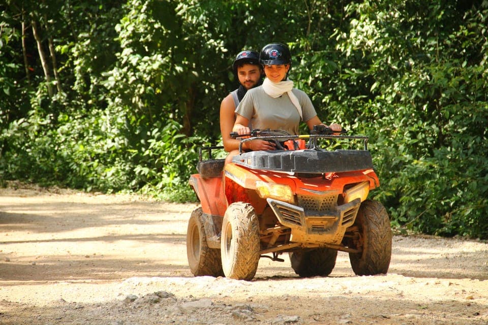 ATV, Zipline, and Cenote Adventure with Lunch Gallery Image 3