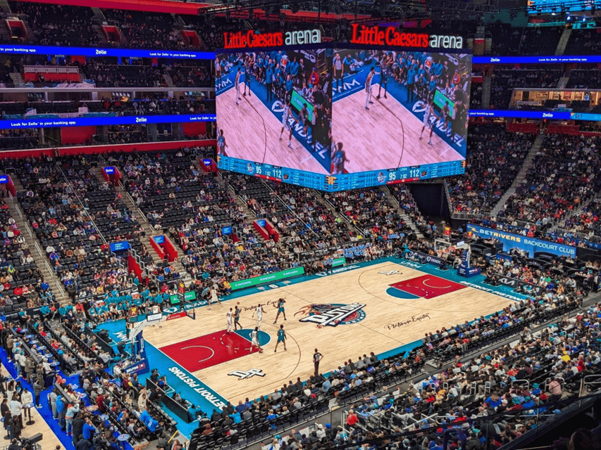 Detroit Pistons Basketball Game Ticket Gallery Image 3
