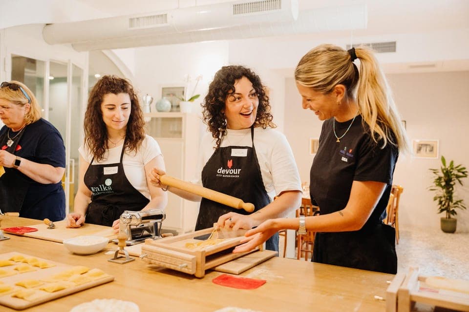 Fresh Pasta-Making Class with Wine and Gelato Gallery Image 4