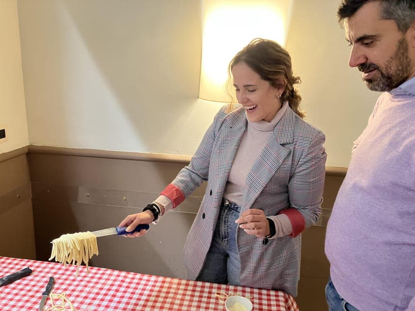 Rome Cooking Class: Handmade Tonnarelli Pasta & Tiramisu Gallery Image 3