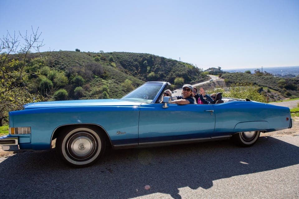 Discover LA in a 1973 Cadillac Eldorado convertible Gallery Image 4