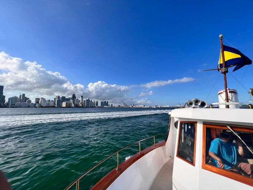 Miami Skyline Vintage Yacht Cruise, Gallery Image 2