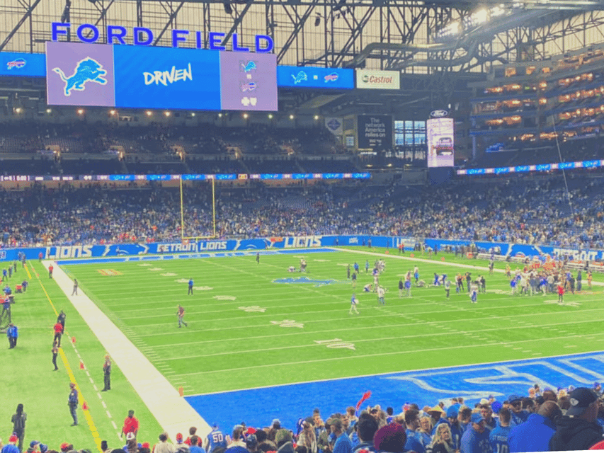 Detroit Lions Football Game at Ford Field Gallery Image 3