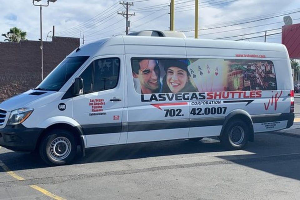 Comfortable shuttle trips From/To Riverside Gallery Image 4
