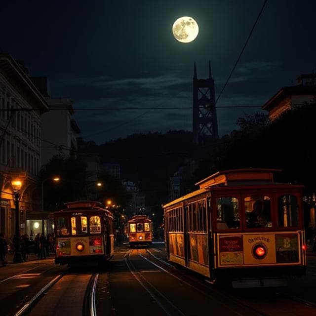 AFTER DARK: Cable Car with App-Based Tour Gallery Image 1