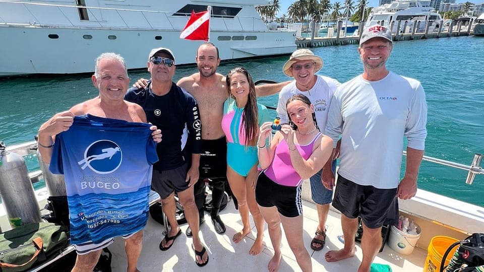 Miami Beach: Guided 2-Tank Reef and Wreck Dive Trip Gallery Image 2