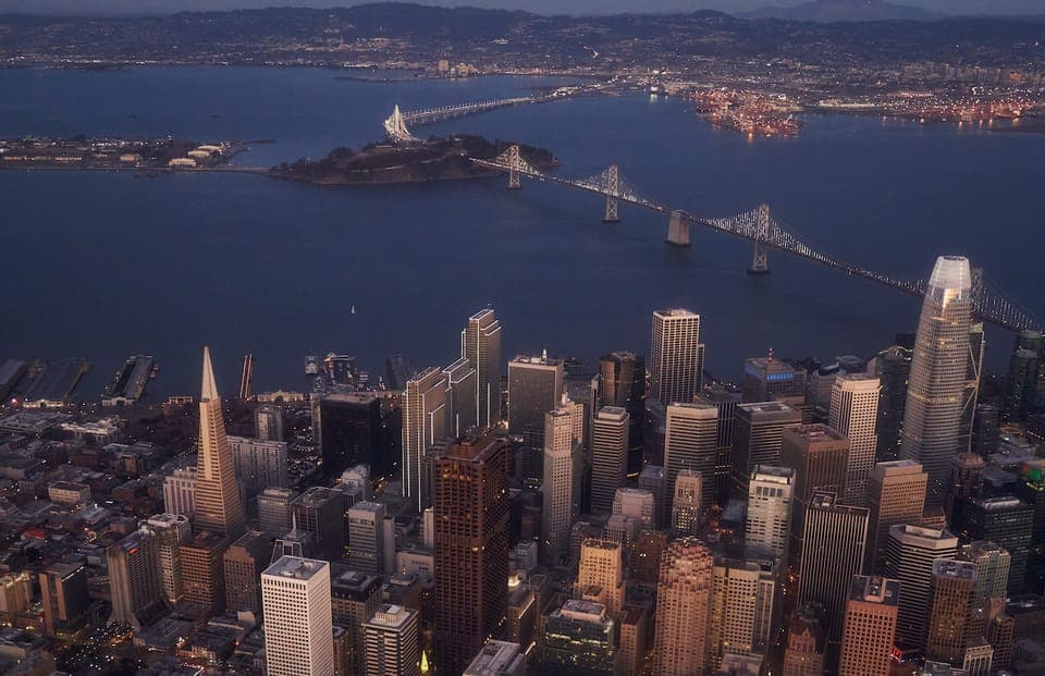 Flight over San Francisco Night Tour Gallery Image 3