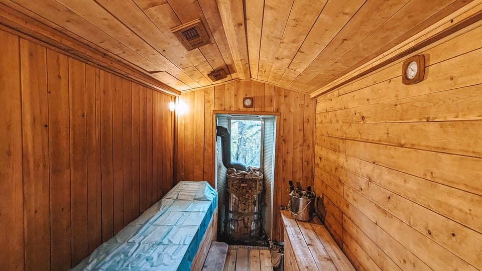 Unique Experience- Hot Leaf Therapy in Private Sauna Gallery Image 2