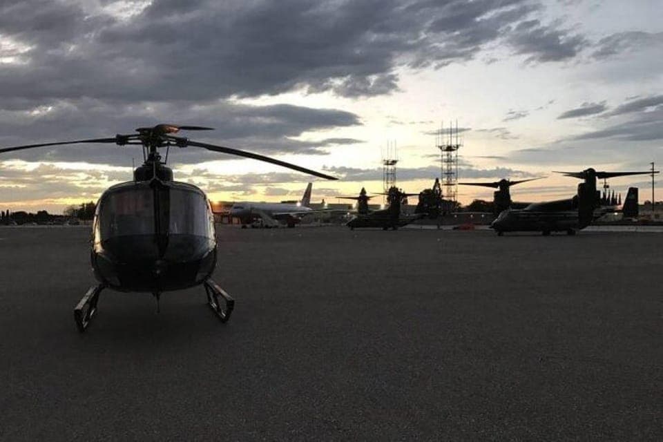 Burbank: 1 Hour Private Romantic Sunset Helicopter Tour Gallery Image 2
