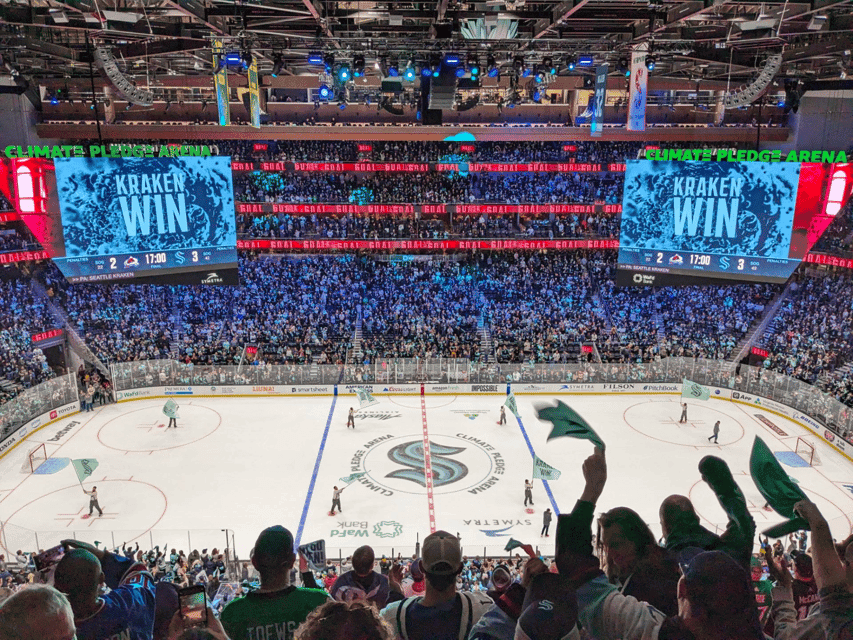 Seattle Kraken Ice Hockey Game Ticket - Image 3