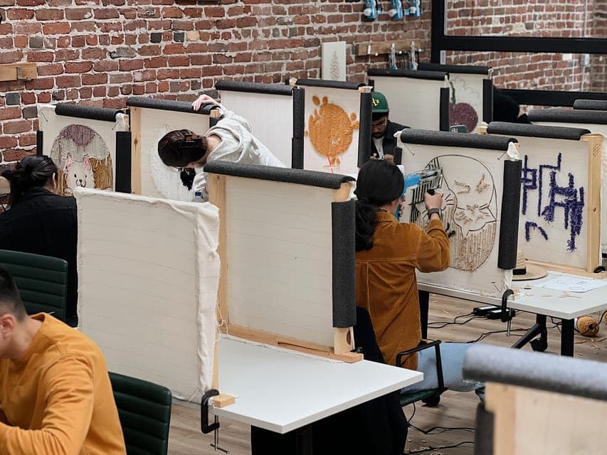 Rug Tufting Workshop Gallery Image 3