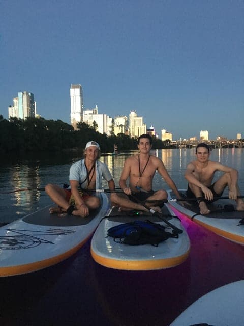 Lady Bird Lake Nighttime Paddle Board Tour Gallery Image 4