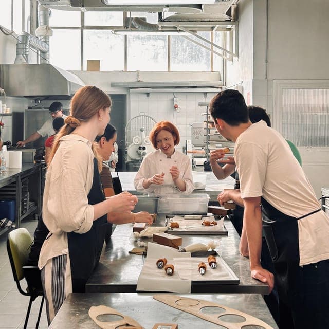 Dessert Class in Rome: Panna cotta, Affogato & Tart Making Gallery Image 4