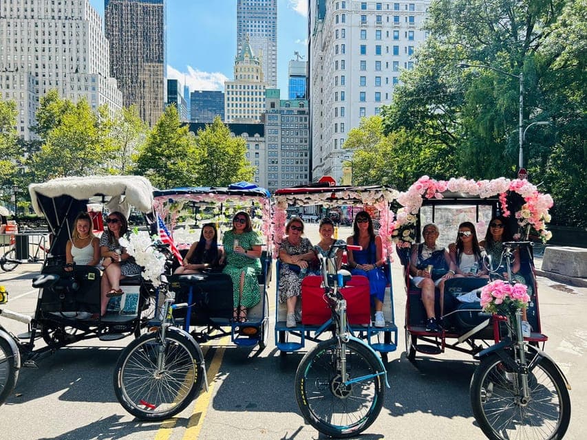Central Park guided pedicab tour Gallery Image 2
