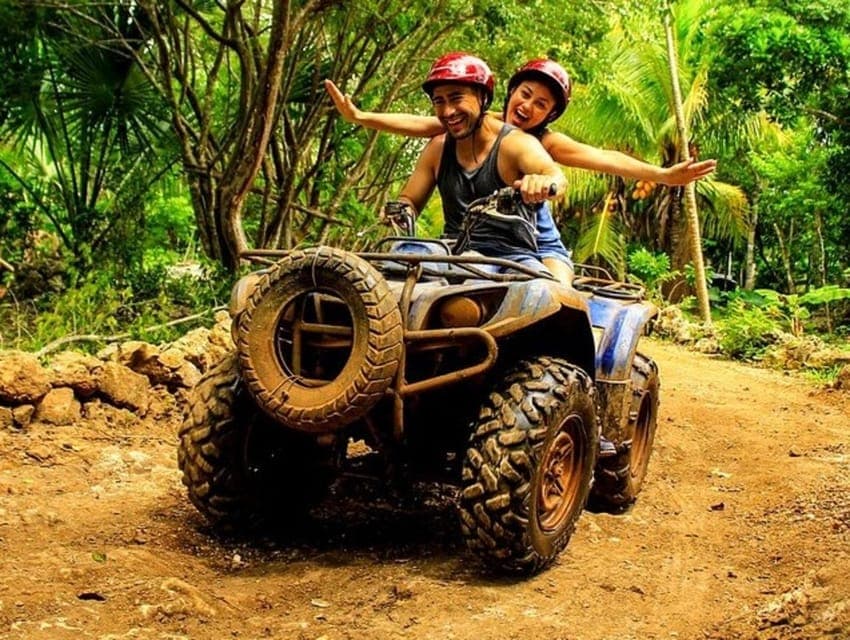 Cenotes, Rappel and ATV's in Tulum with Transfer and Lunch Included Gallery Image 1
