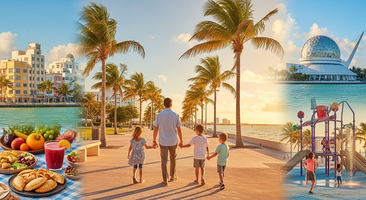 1 day in Miami itinerary for family
