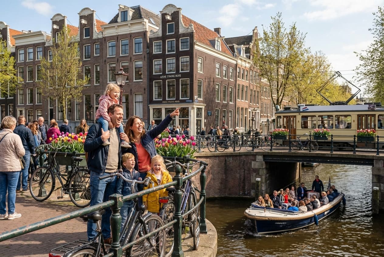 2-Day Family-Friendly Amsterdam: Parks, Science, Animals & Easy Meals