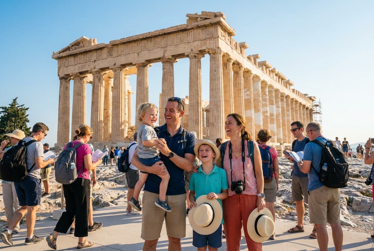 2-Day Family-Friendly Athens (May) — Practical & Caring