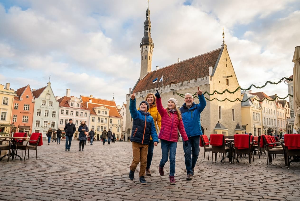 2-Day Family-Friendly Tallinn (June) — Practical, slow-paced sightseeing for families