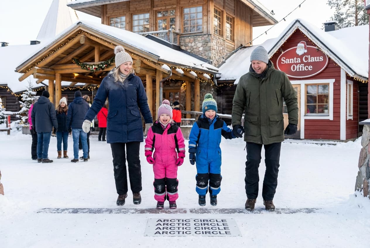 2-Day Family-Friendly Winter Weekend in Rovaniemi