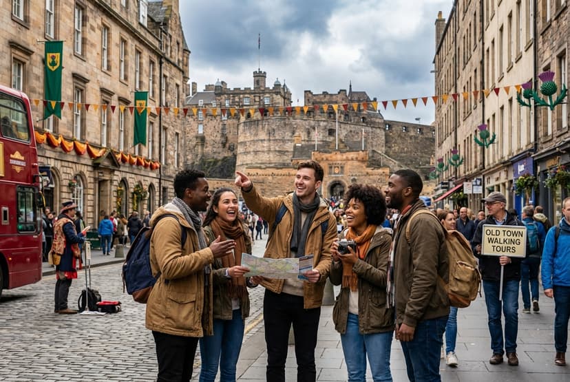 2-Day Fun & Vibrant Friends Trip — Edinburgh in Summer