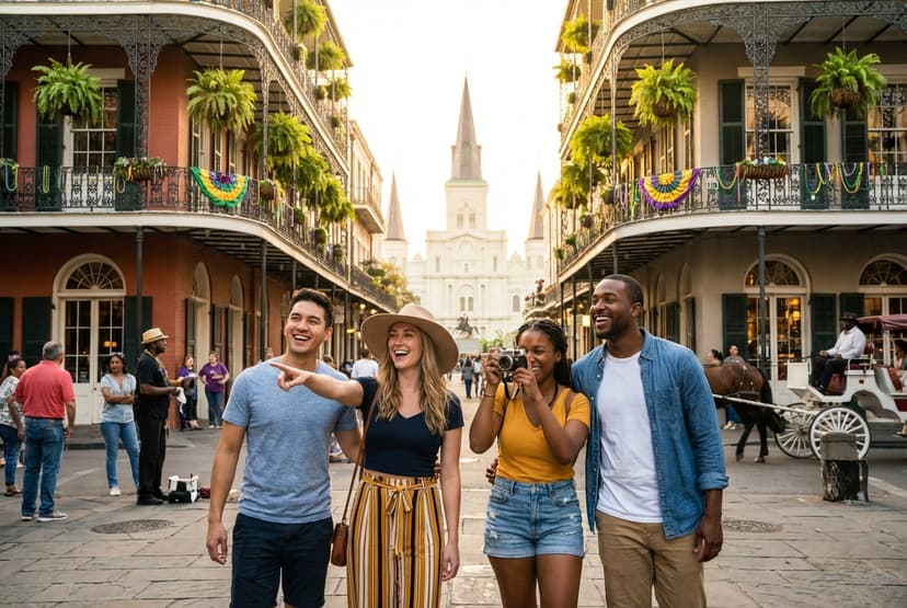 2-Day Fun & Vibrant Friends Weekend in New Orleans