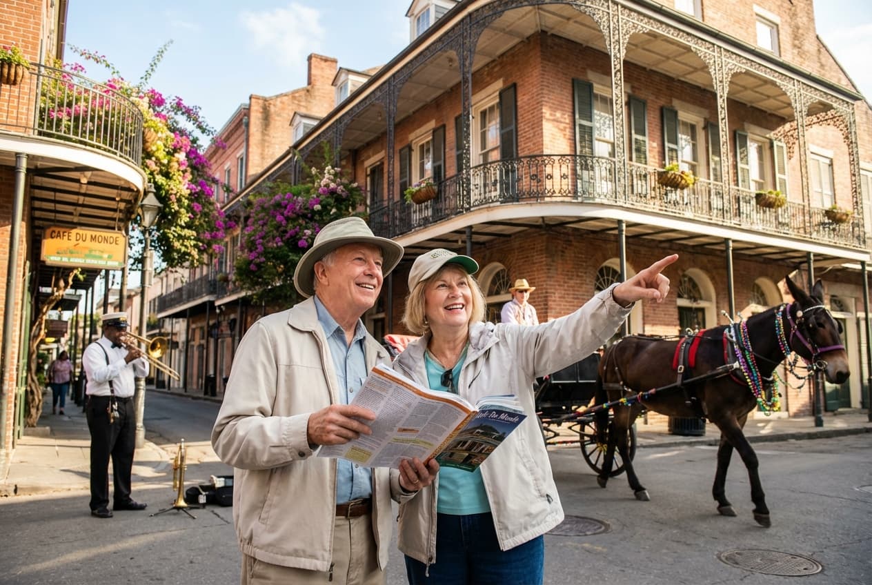 2-Day Gentle New Orleans Itinerary for Seniors (April)