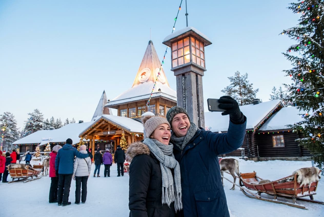 2-Day Romantic Retreat in Rovaniemi (Midnight Sun)